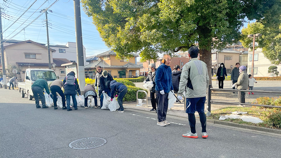 令和5年度 第5回地域内清掃活動（ゴミ拾い）を実施しました